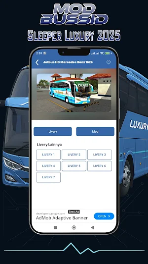Mod Bussid Bus Sleeper Luxury Screenshot 2