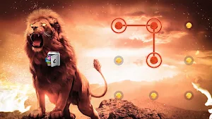 AppLock Live Theme Lion – Paid Theme Screenshot 3