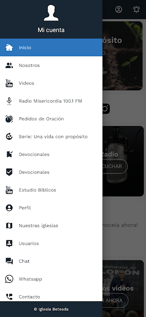 Ministerios Betesda Screenshot 2