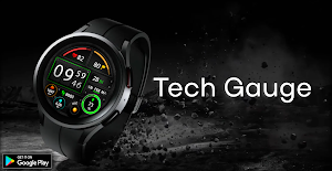TechGauge Watch Face Screenshot 0