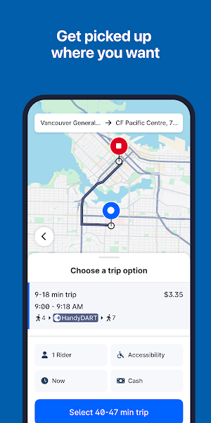TransLink HandyDART Screenshot 1