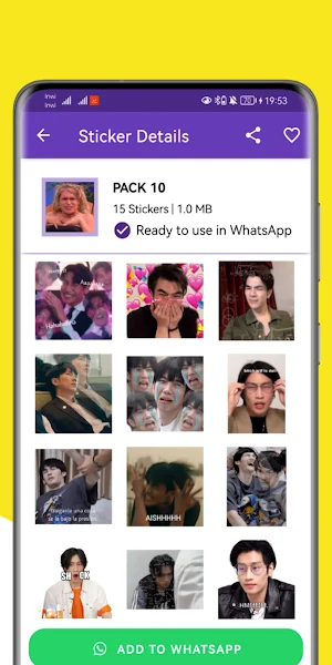 WASticker - Wendy Guevara Screenshot 2
