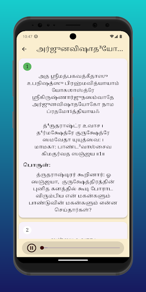Bhagavad Gita Tamil Audio Screenshot 2