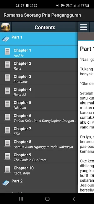 Romansa Seorang Pria Screenshot 1