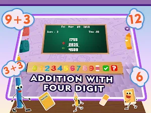 Learn Math Addition Quiz App Screenshot 3