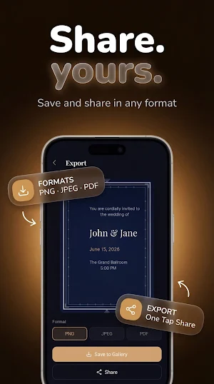 Wedding Invitation: Card Maker Screenshot 3