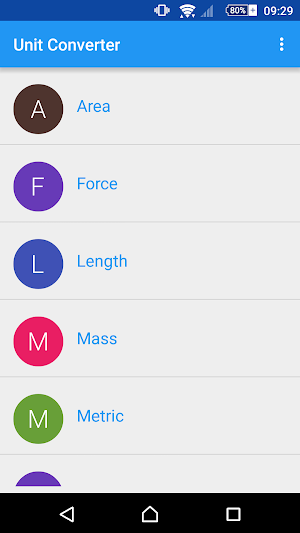 Unit Converter Screenshot 0