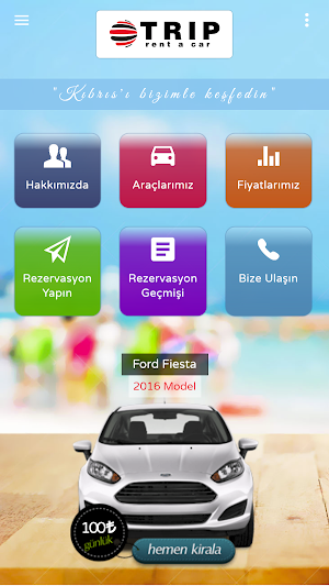 Trip Rent A Car Screenshot 0