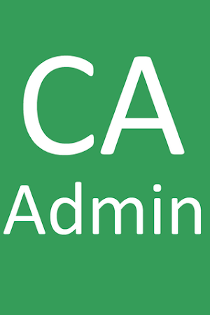 CA Admin Screenshot 0