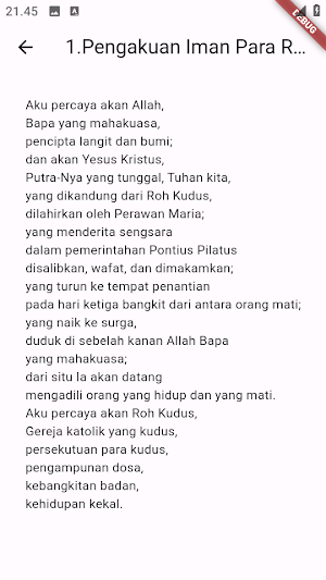 Puji Syukur Katolik Screenshot 2