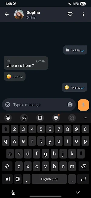 Stranger Chat - Anonymous fun Screenshot 2