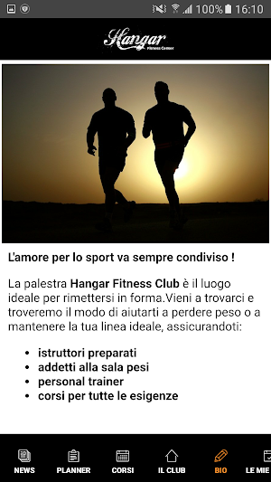 Hangar Fitness Center Screenshot 3