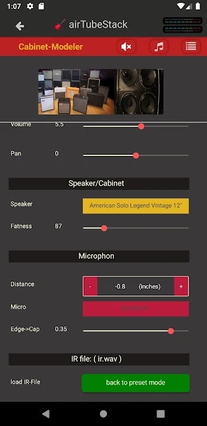 Guitar Amps  Cabinets  Effects Screenshot 3