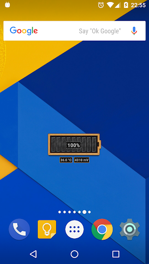 [Battery Theme] Blackboard Screenshot 1