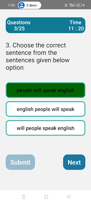 English Test Screenshot 3
