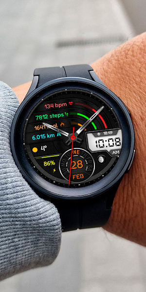 Hybrid HUDEX URX28 Watch face Screenshot 0