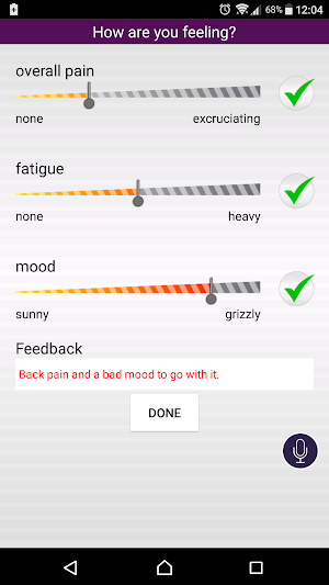 TIYGA Pain Clinic Screenshot 2
