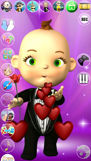 My Talking Baby Music Star Screenshot 0