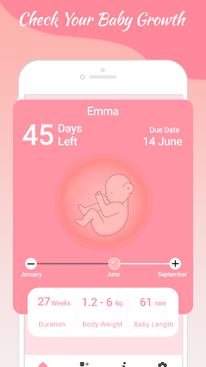 Pregnancy App-Baby Tracker Screenshot 1
