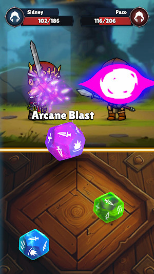 Dice of Might: Magic Arena RPG Screenshot 2
