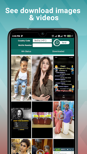 Status downloader for WAApps Screenshot 2