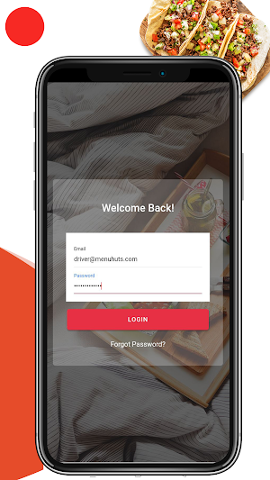 Driver app Screenshot 1
