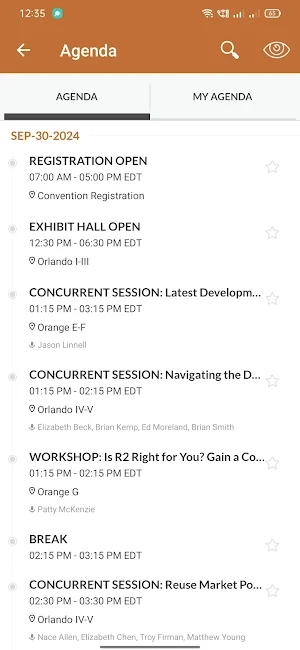 Resource Recycling Events Screenshot 2