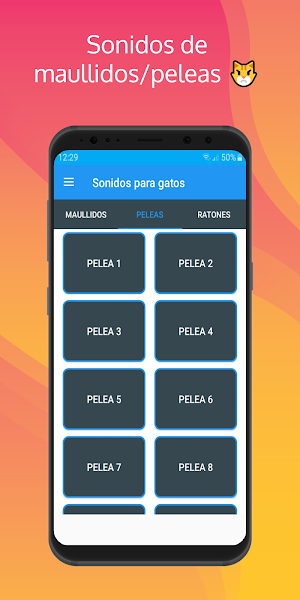 Sonidos para gatos para que vengan Screenshot 1