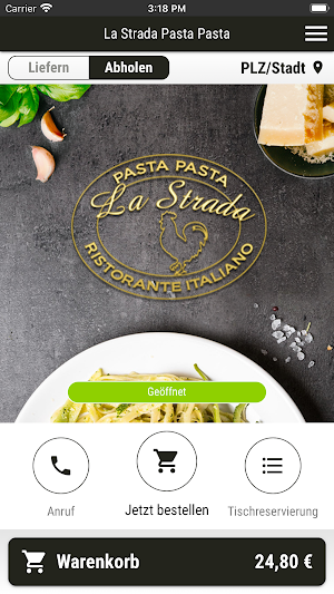 La Strada Pasta Pasta Screenshot 0