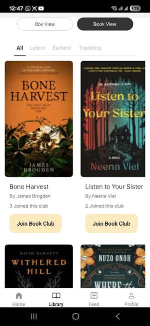 ABOS : Book Community Screenshot 3