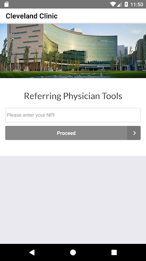 Referring Physician Screenshot 0