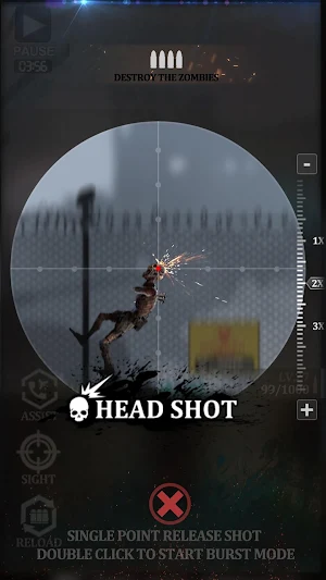 Zombie Sniper:Survive shooting game Screenshot 3