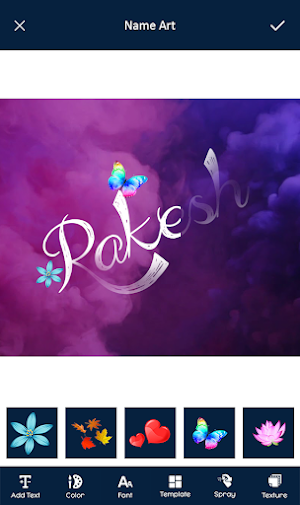Smoke Name Art - Smoke Effect Screenshot 1