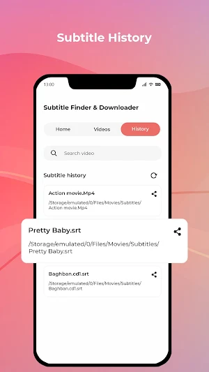 Subtitle Finder & Downloader Screenshot 3