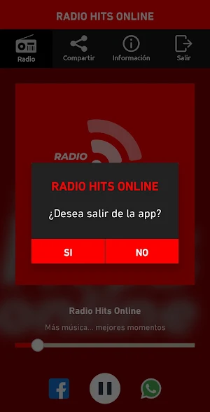 Radio Hits Online Screenshot 2