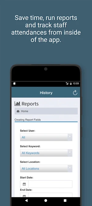 Smart Clockin Manager Screenshot 1