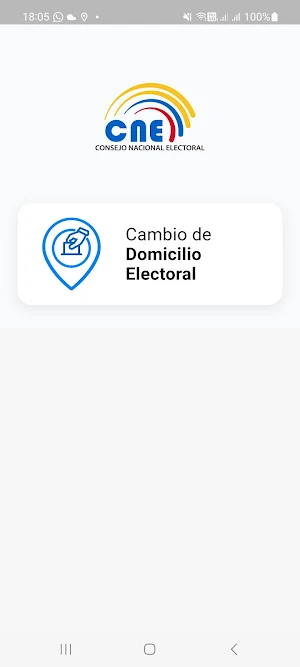 Cambio de Domicilio Screenshot 0