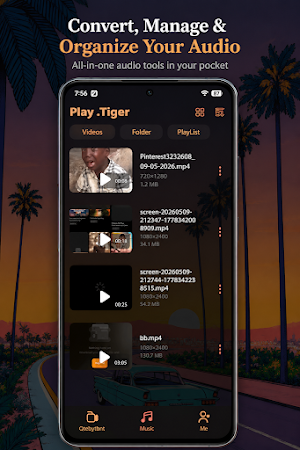 Tiger HD TV Video Player Screenshot 0