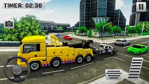 Modern City Police Car Parking Screenshot 1