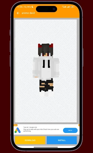Devil Skin for Minecraft PE Screenshot 3
