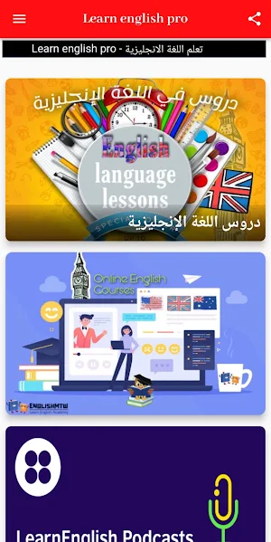 Learn english pro Screenshot 1
