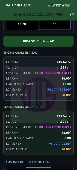 4T DIAL CAM CAL PRO Screenshot 1