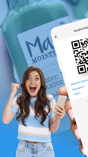 WPS WiFi Connect WIFI QR Scan Screenshot 1