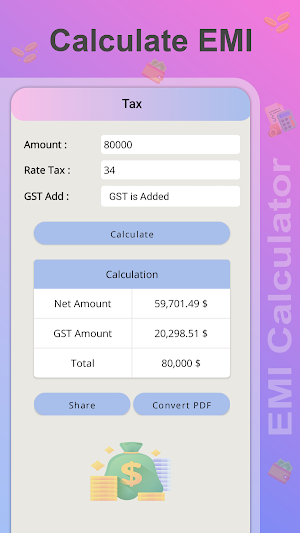 EMI Calculator: Finance Tool Screenshot 3