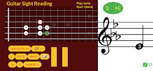 Guitar Sight Reading Screenshot 1