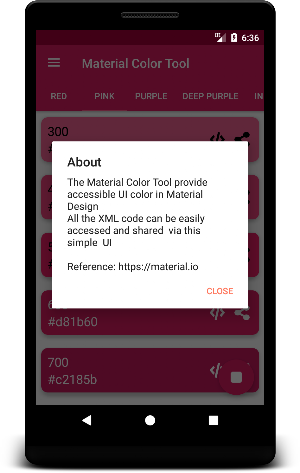 Material Color Tool Screenshot 3