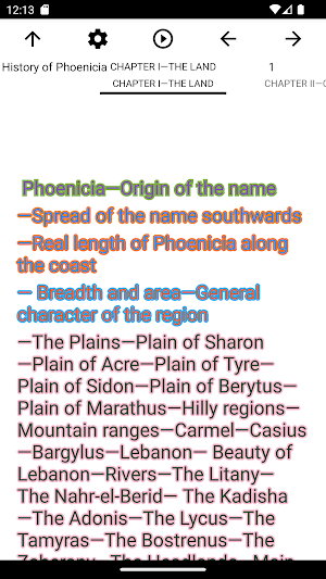 zBook: History of Phoenicia Screenshot 2