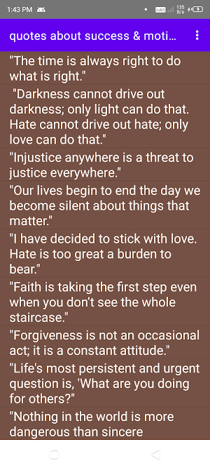 Martin Luther King Quotes Screenshot 2