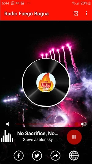 Radio Fuego Bagua Screenshot 2