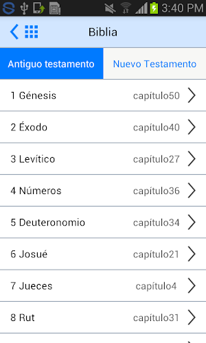 The Spanish Bible - Offline Screenshot 2